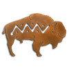 Bison/Buffalo Rust Metal Wall Art