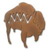 Bison/Buffalo Rust Metal Wall Art