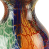 11" Multicolor Art Glass Vase