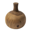 7" Rustic Natural Vase Shaped Sculpture