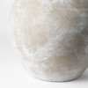 Rustic Whitewash Brown Double Handle Ceramic Vase