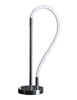 21" Silver Bedside Led Table Lamp