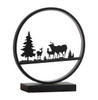 13" Black Bedside Led Table Lamp