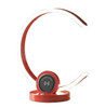 13" Red Contempo C Shape LED with USB Desk or Table Lamp