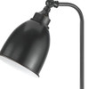 27" Bronze Metal Adjustable Lantern Table Lamp with Bronze Dome Shade