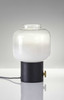 Mod Pod Black Glass Table Lamp