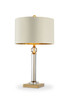 Gold Crystal Accent Desk Lamp