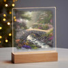 7.25" Bridge of Faith Acrylic LED Lighted Night Light