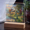 7.25" Nature's Paradise Acrylic LED Lighted Night Light