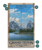 Grand Teton National Park Established Wall Sign Wood or Metal