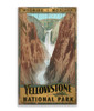Yellowstone National Park Lower Falls Wall Sign Wood or Metal