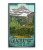Glacier National Park Reynolds Mountain Smooth Wall Sign Wood or Metal