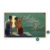 Long Beach CA "An Affair of the Heart" Romantic Couple Wall Sign Wood or Metal