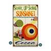 Cocoa Beach Florida Sunshine Beach Scene Wall Sign Wood or Metal