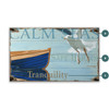 Tranquility Boating Calm Seas Safe Harbor Wall Sign Wood or Metal