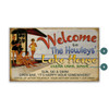 Clear Lake Iowa Lake House Welcome Wall Sign Wood or Metal