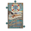Yacht Club Fair Lady Boating Wall Sign Wood or Metal