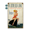 Flathead Lake A Boater's Delight Wall Sign Wood or Metal