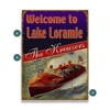 Welcome to Lake Loramie Ohio Wall Sign Wood or Metal
