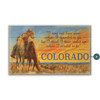 Colorado Western Couple Scenic Wall Sign Wood or Metal