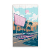 Cruising Through Retro Paradise Palm Springs Wall Sign Wood or Metal