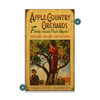 Apple Country Orchards Family Raised Fresh Apples Wall Sign Wood or Metal