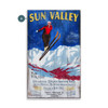 Sun Valley Ski Lessons Rentals Wall Sign Wood or Metal