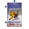 Snowboard Competition Squaw Valley Wall Sign Wood or Metal