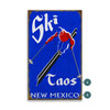 Ski Taos New Mexico Ski Jumper Wall Sign Wood or Metal