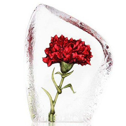 Mats Jonasson Crystal Flowers Sculptures Mats Jonasson Crystal Flowers Sculptures