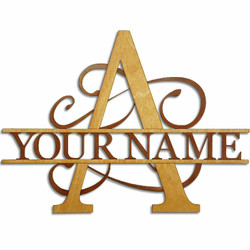 Monogram Wall Art