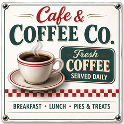 Cafe & Diner Wall Signs