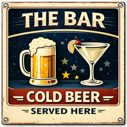 Bar Wall Signs