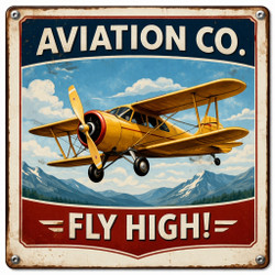 Aviation Wall Signs