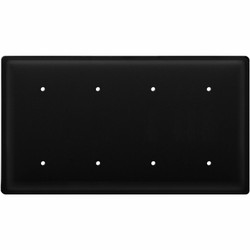 Quad Blank Switch Plate Covers