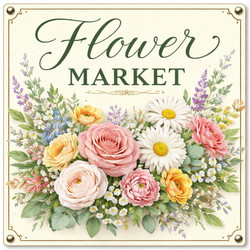 Floral Wall Signs