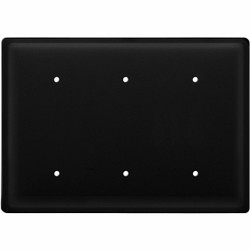 Triple Blank Switch Plate Covers