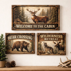 Wildlife Wall Signs