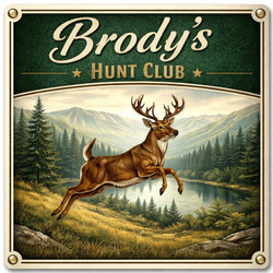Hunting Wall Signs