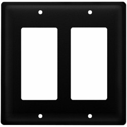 Double Rocker (GFCI) Switch Plate Covers