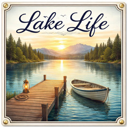 Lake & Boating Wall Signs