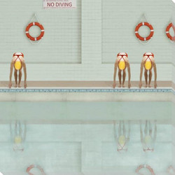 Swimming Art Prints