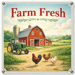 Farm Wall Signs