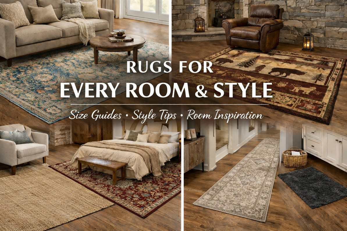Area Rugs for Every Room | Sizes, Styles and Design Tips