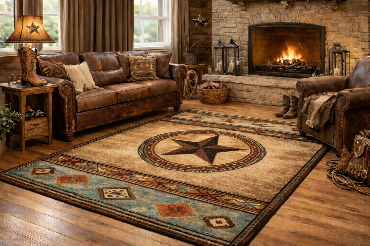 Western Rugs Inspired by the Spirit of the Old West