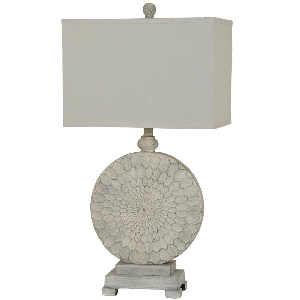 Shop Southwest Table Lamps Lighting   Cvavp266 Sun Dance Resin Table Lamp With Cream Linen Shade  99753.1538375336 