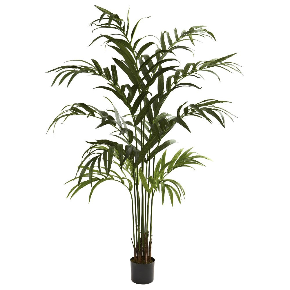 6' Silk Kentia Palm Tree Artificial Trees Silk Trees