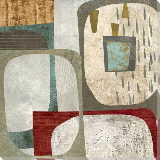 Parallel II Wrapped Canvas Giclee Print Wall Art Wall Decor Artwork