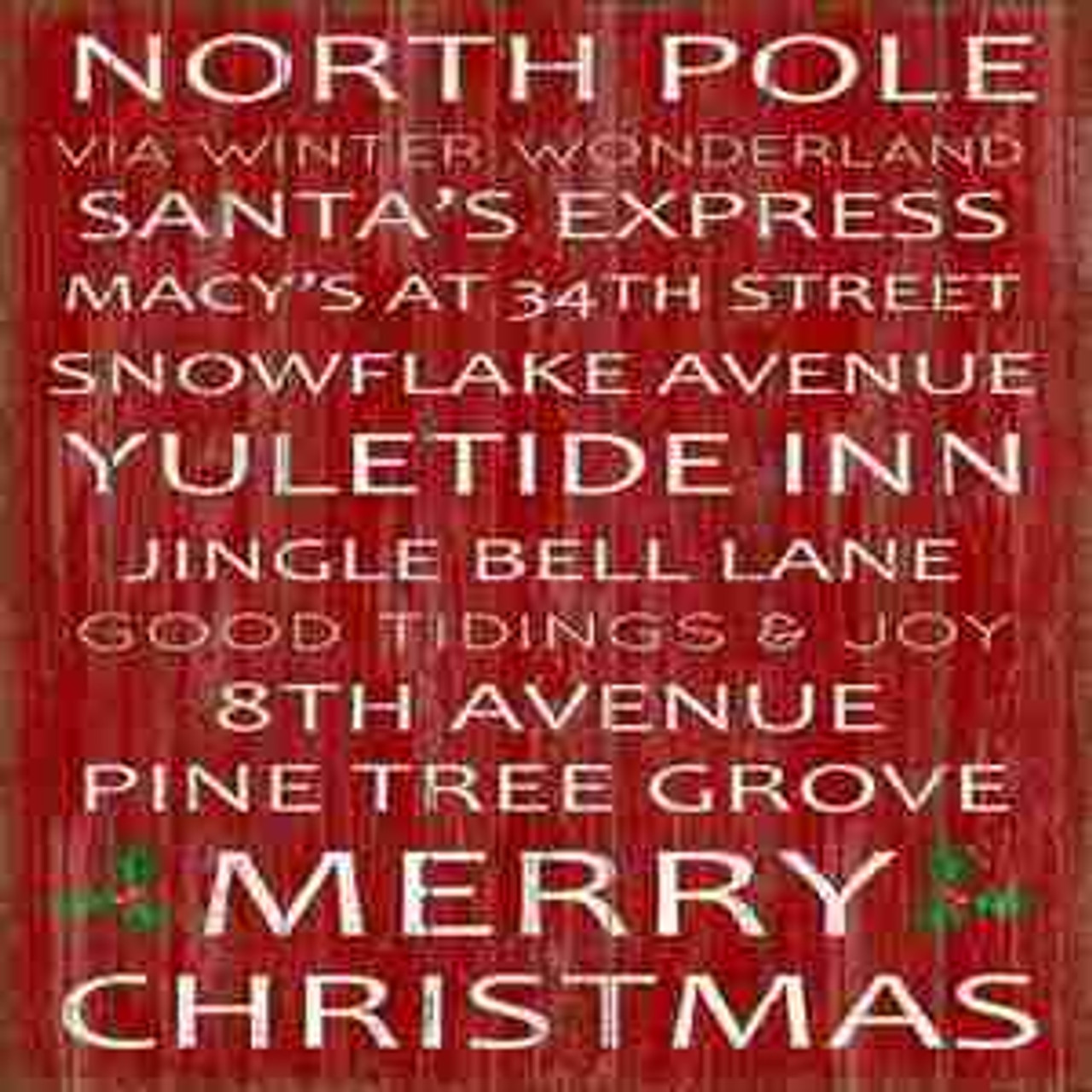 Christmas Metal Signs Christmas Metal Signs