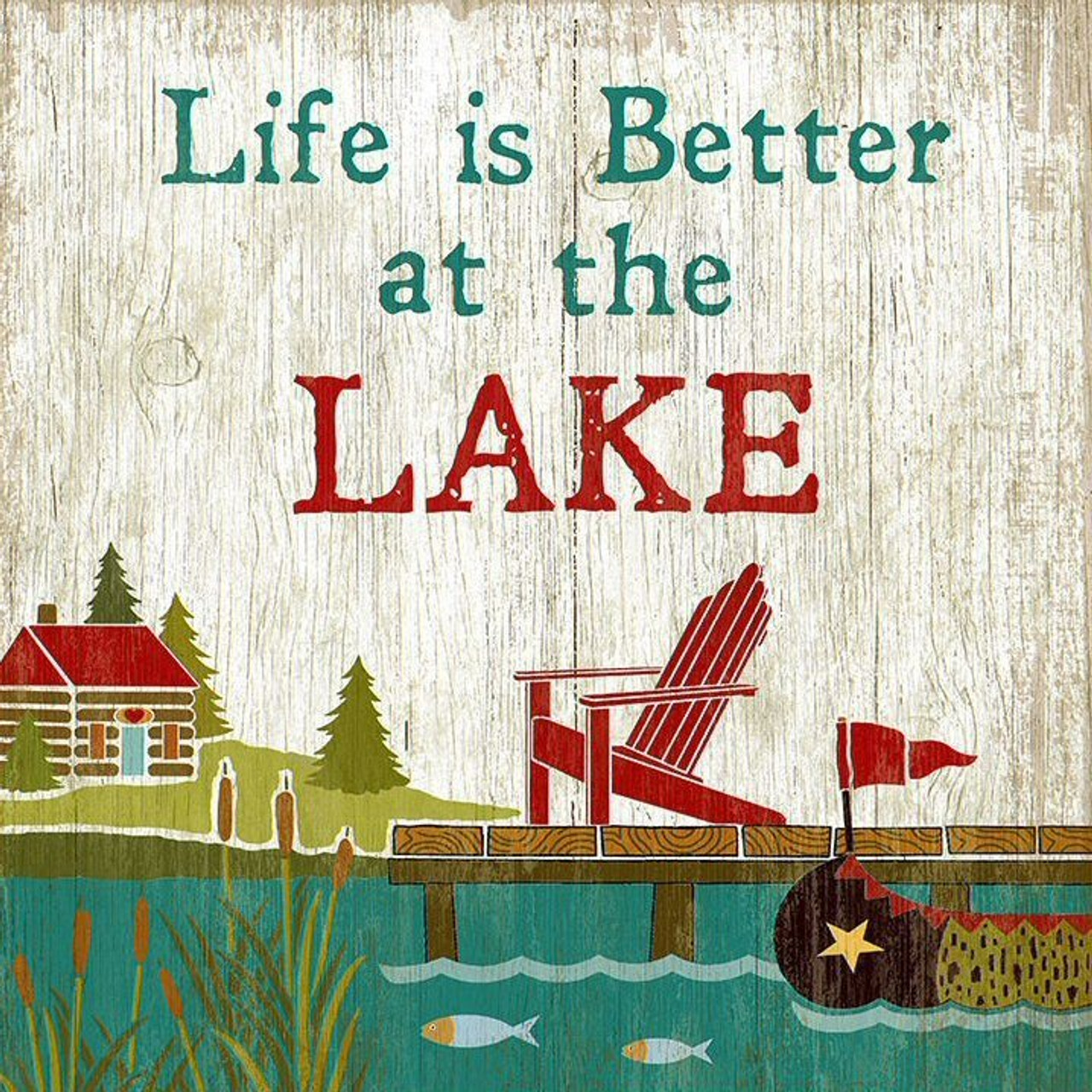 Lake Metal Signs Lake Metal Signs